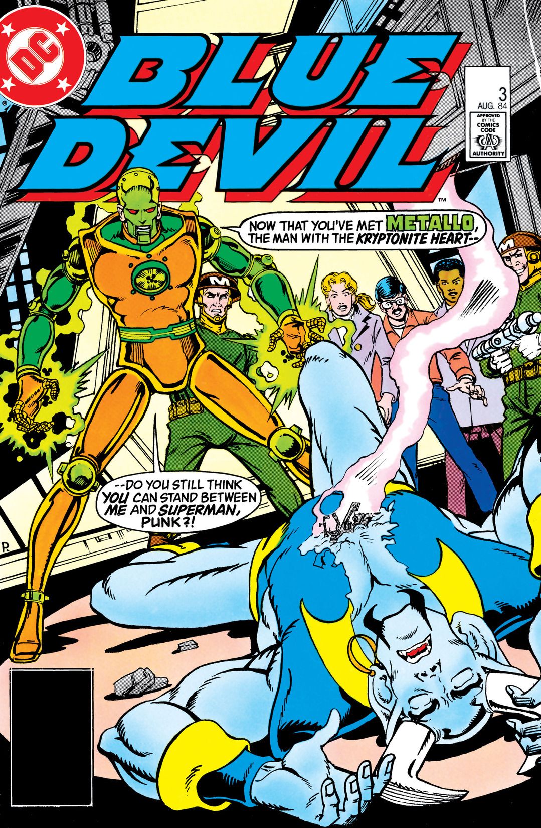 Blue Devil #3 cover
