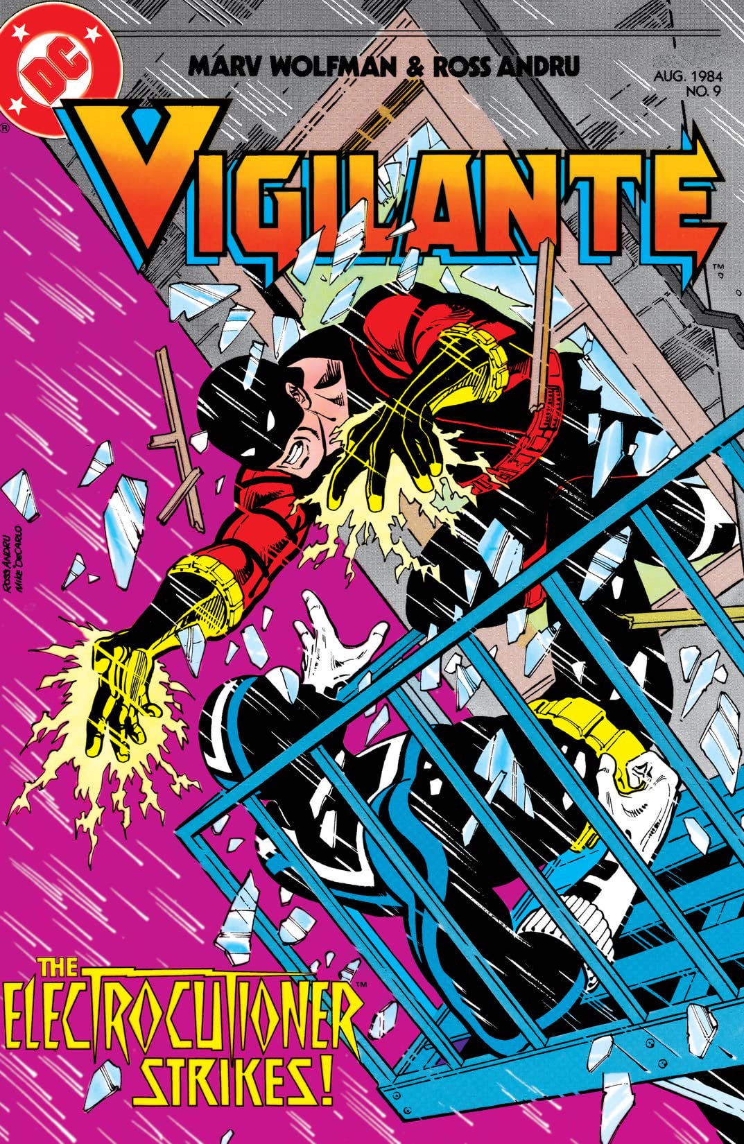 The Vigilante #9 cover