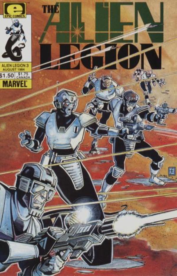 Alien Legion #3 cover