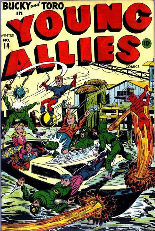 Young Allies #14 cover