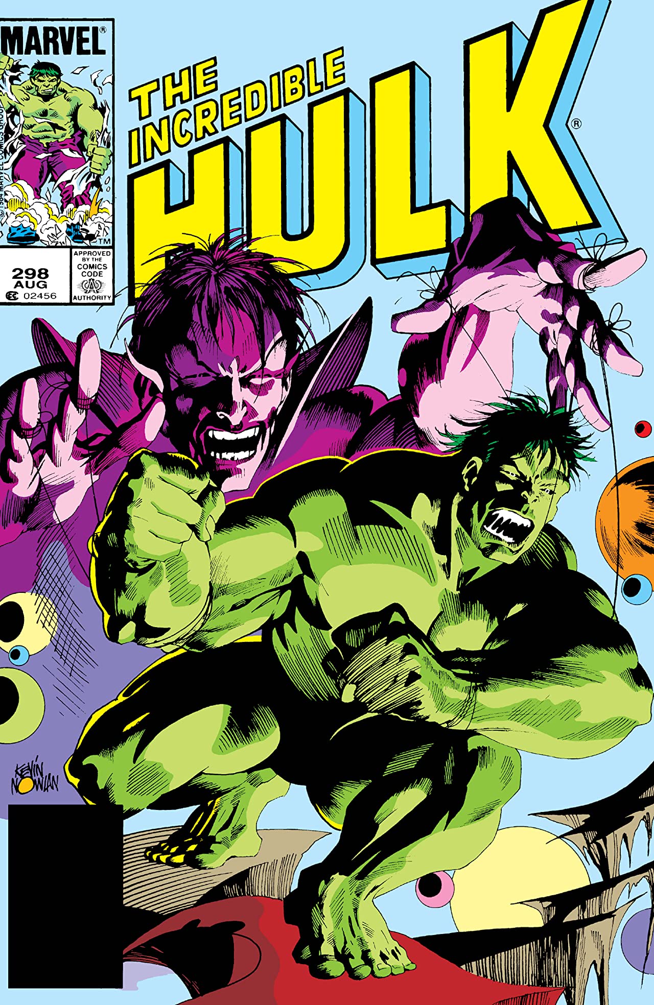 The Incredible Hulk #298 cover
