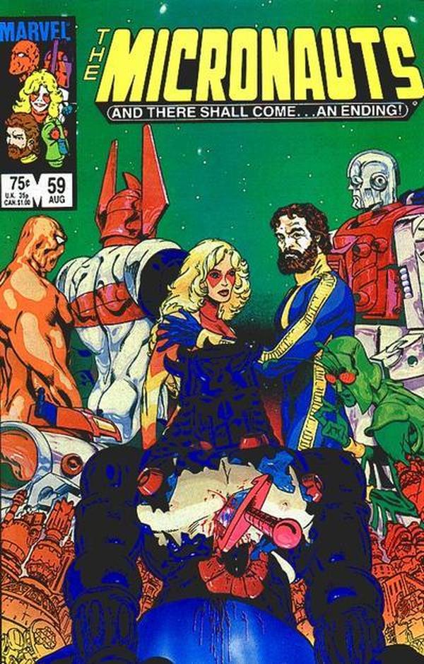 Micronauts #59 cover