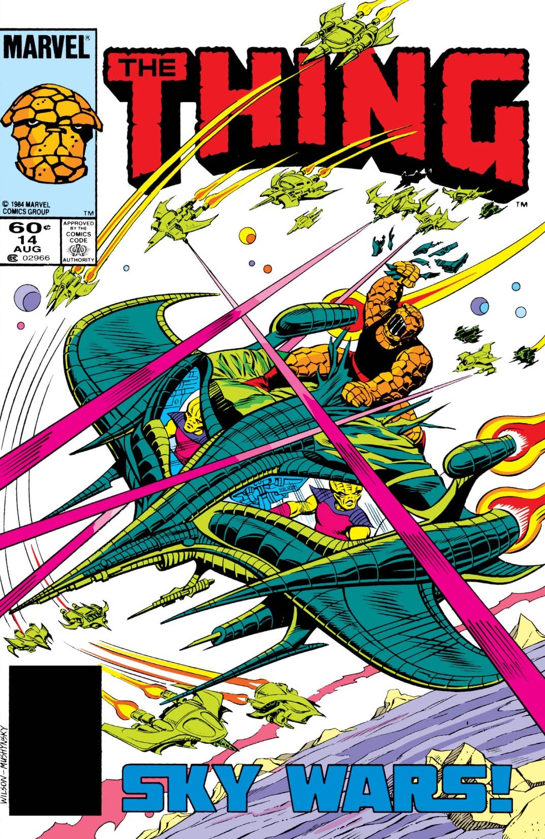 The Thing #14 cover