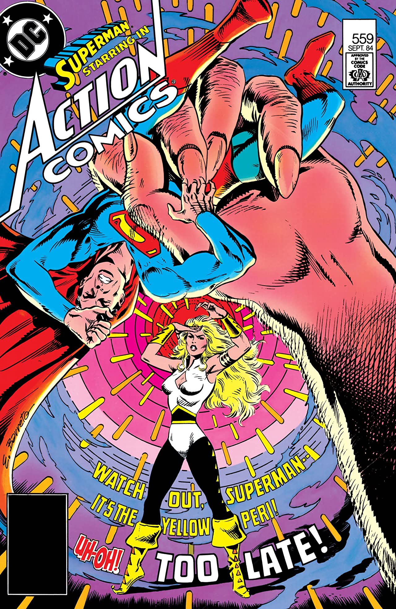 Action Comics #559 cover