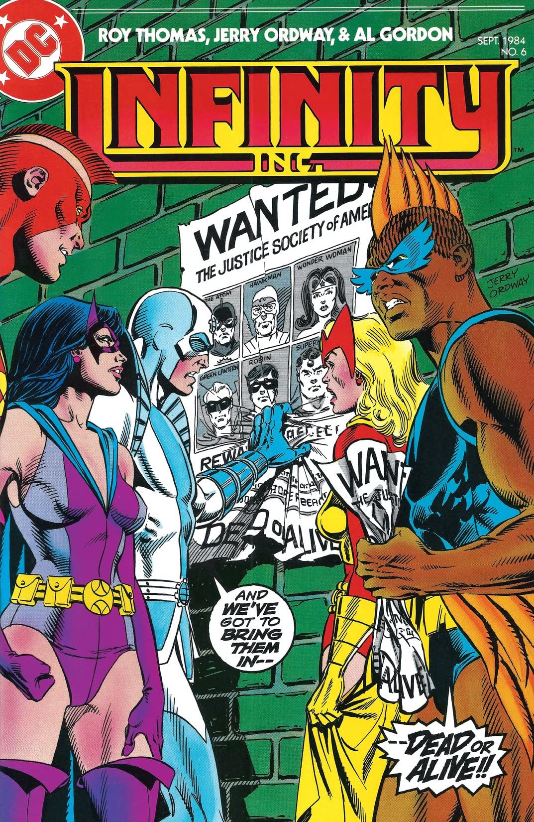 Infinity, Inc. #6 cover