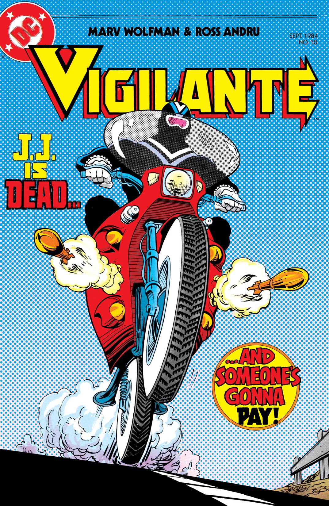 The Vigilante #10 cover