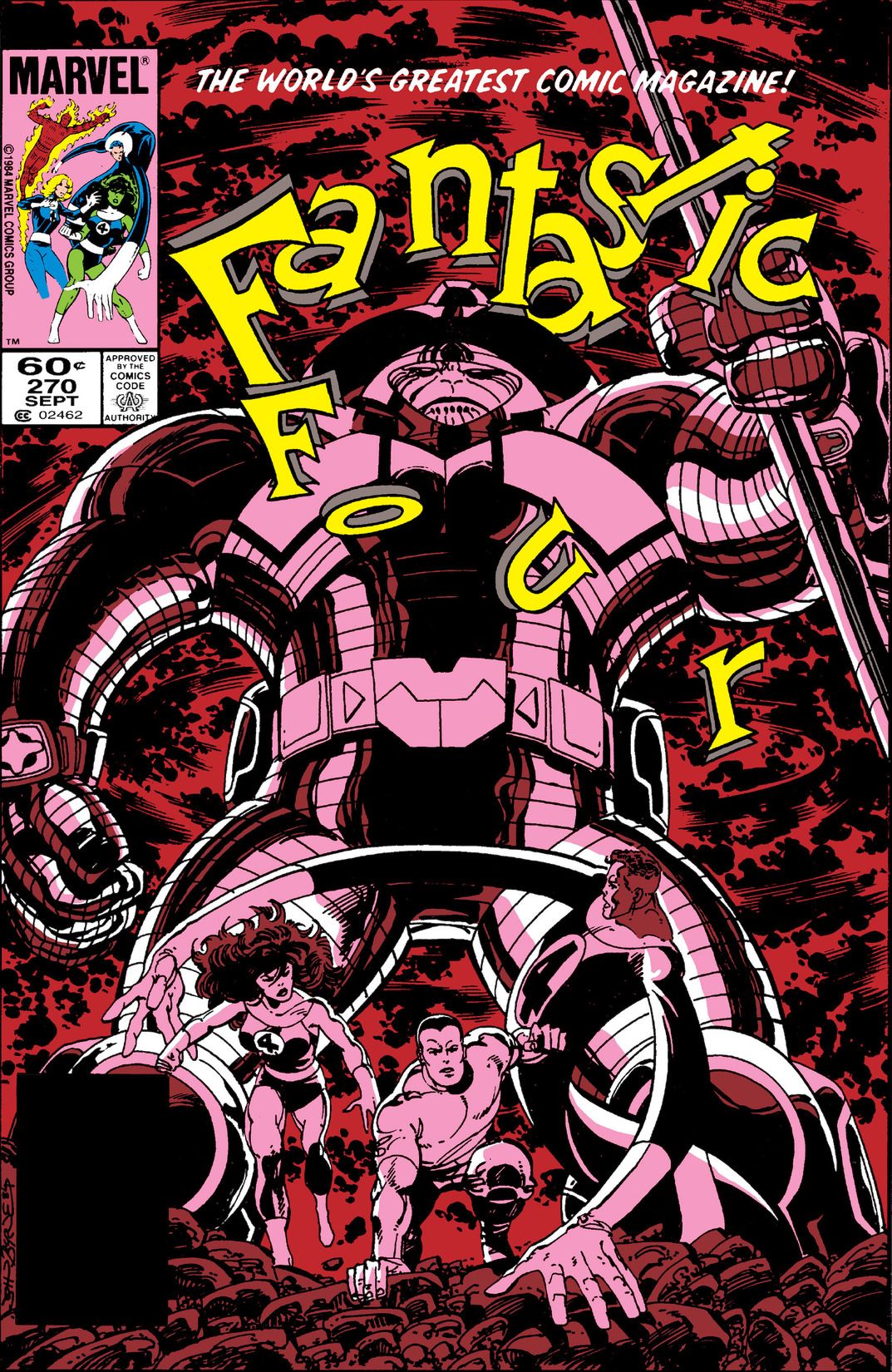 Fantastic Four #270 cover