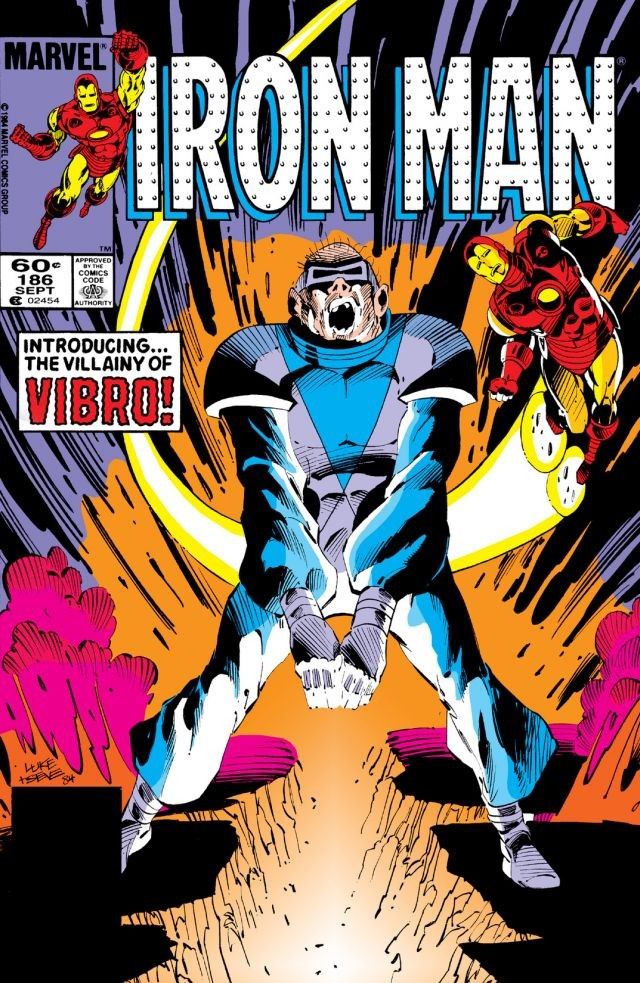 Iron Man #186 cover