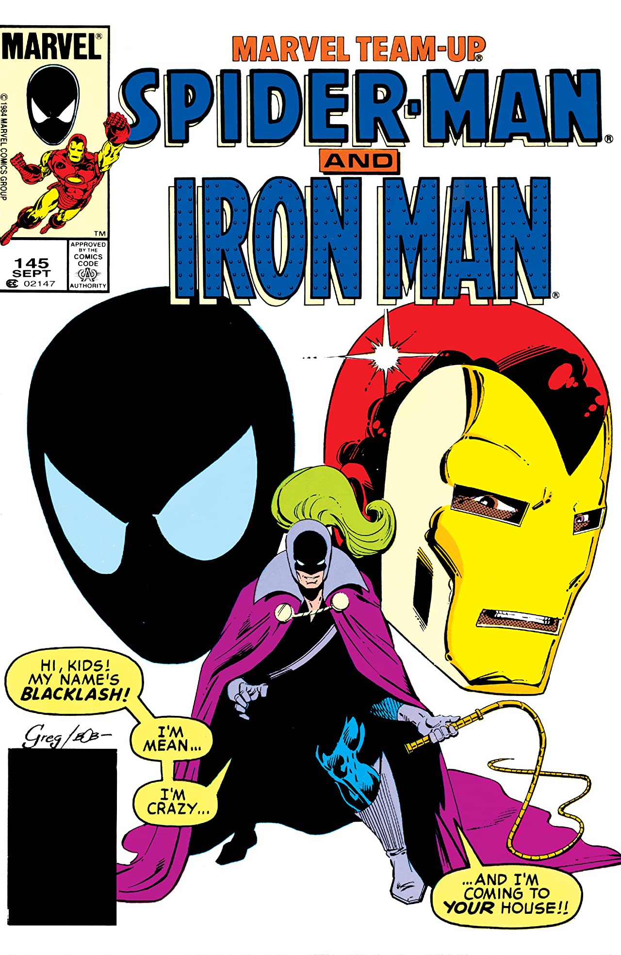 Marvel Team-Up #145 cover