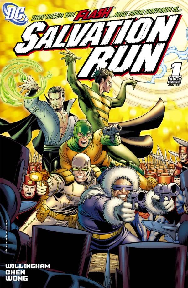 Salvation Run #1 cover