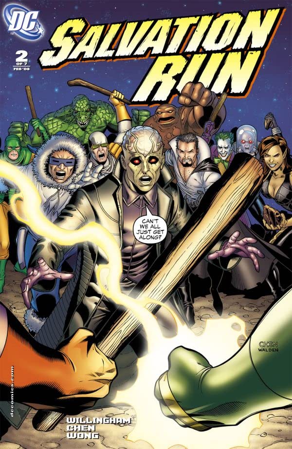 Salvation Run #2 cover