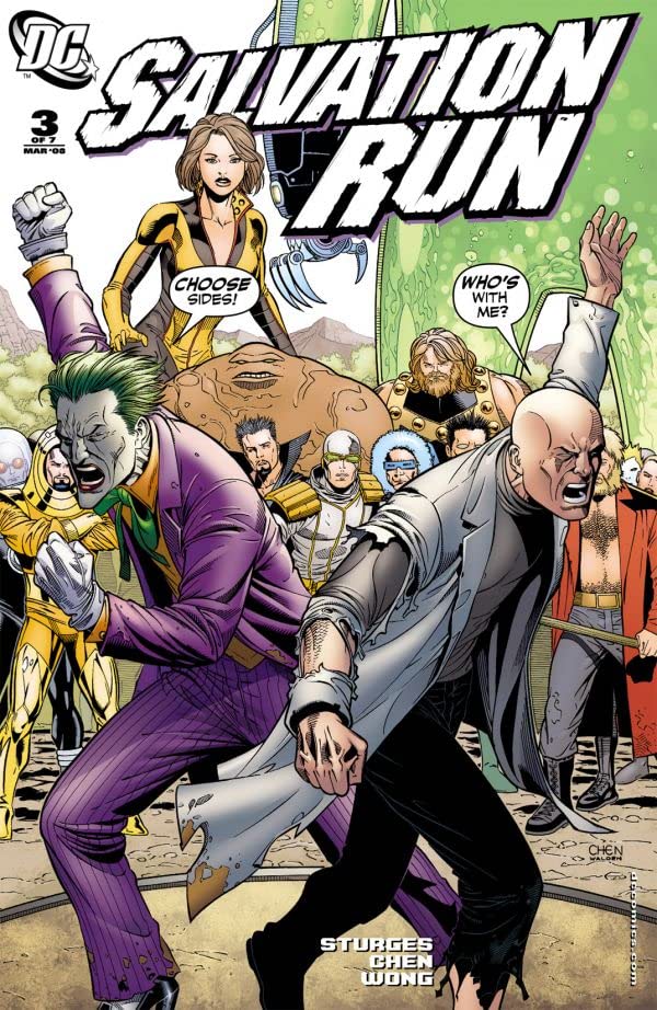 Salvation Run #3 cover