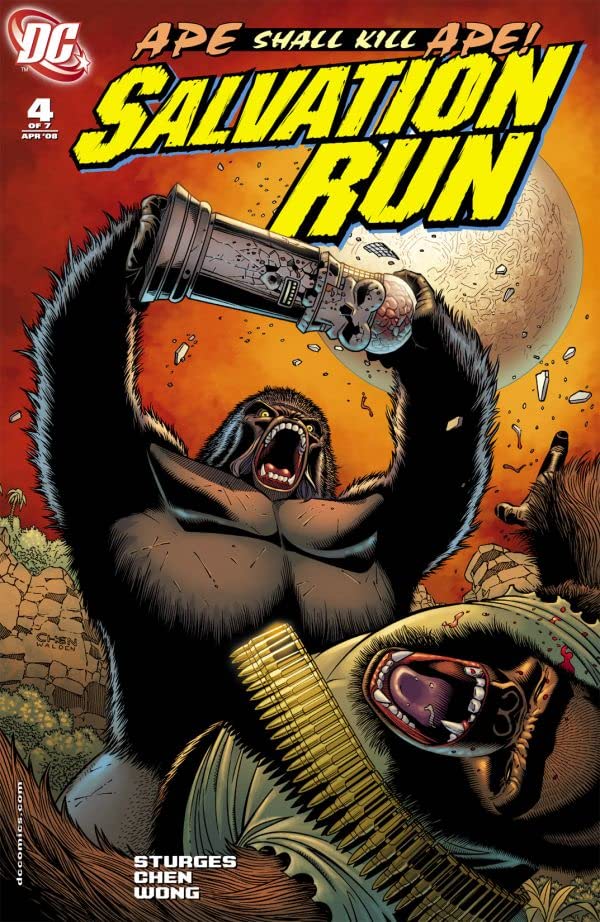 Salvation Run #4 cover
