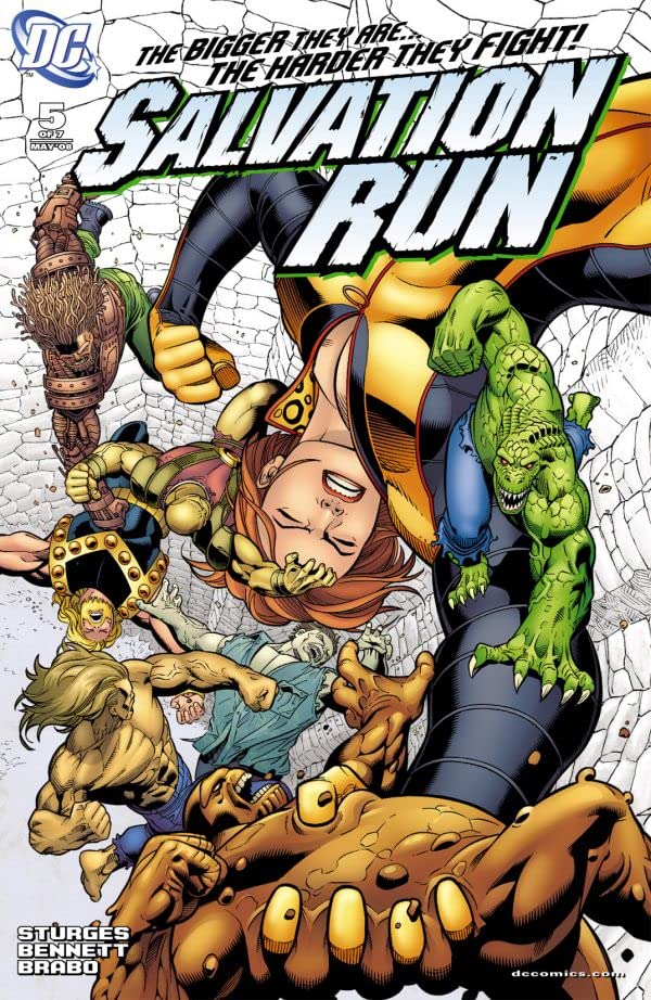 Salvation Run #5 cover