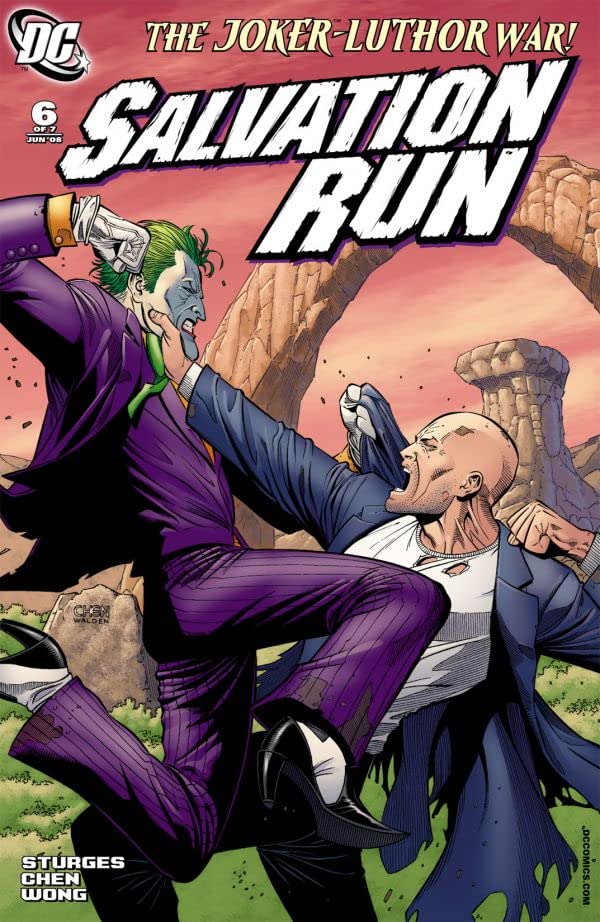 Salvation Run #6 cover