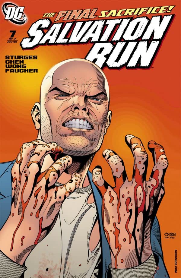 Salvation Run #7 cover