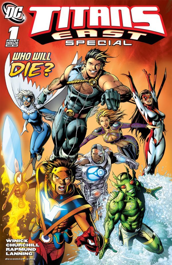 Titans East Special #1 cover