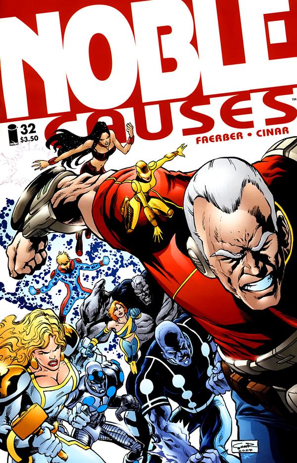 Noble Causes #32 cover