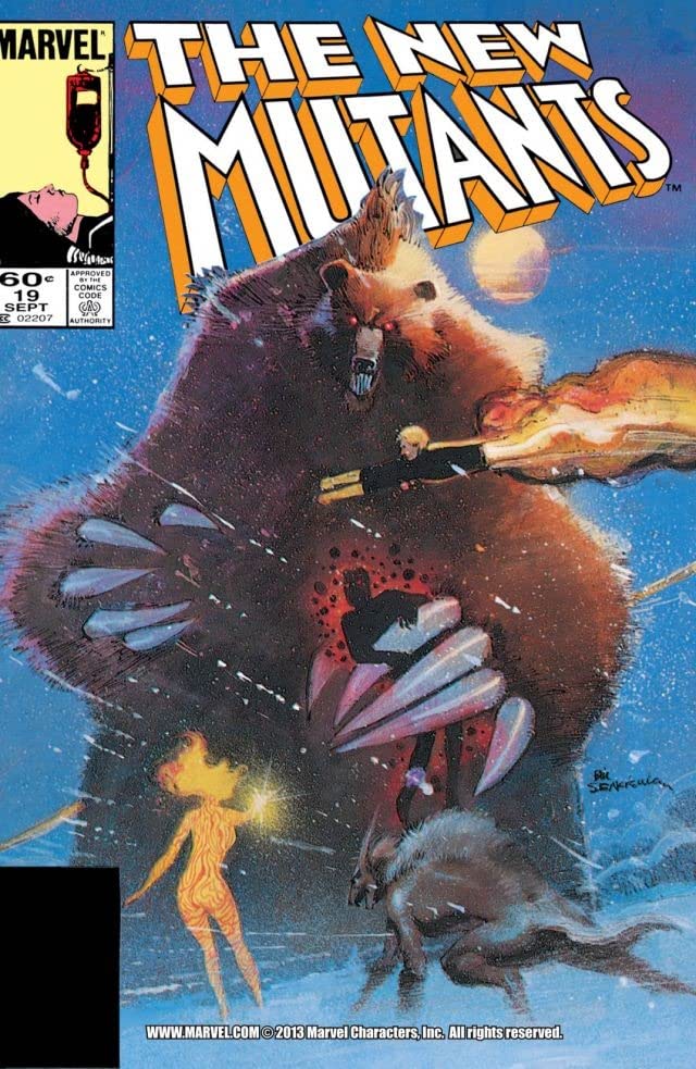 The New Mutants #19 cover