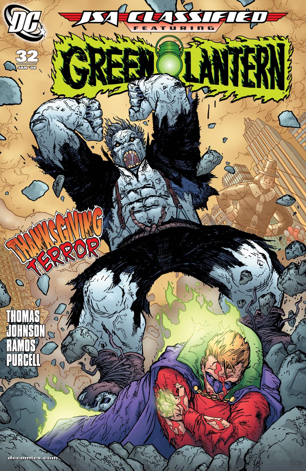 JSA: Classified #32 cover