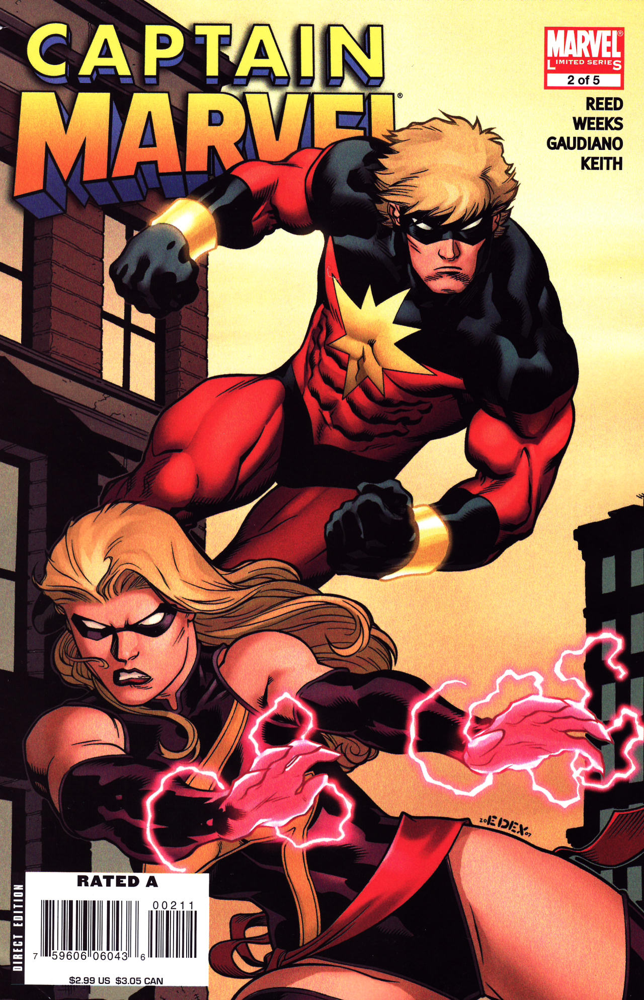 Captain Marvel #2 cover