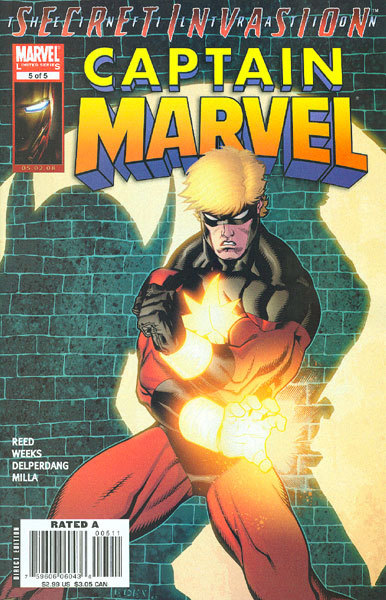 Captain Marvel #5 cover