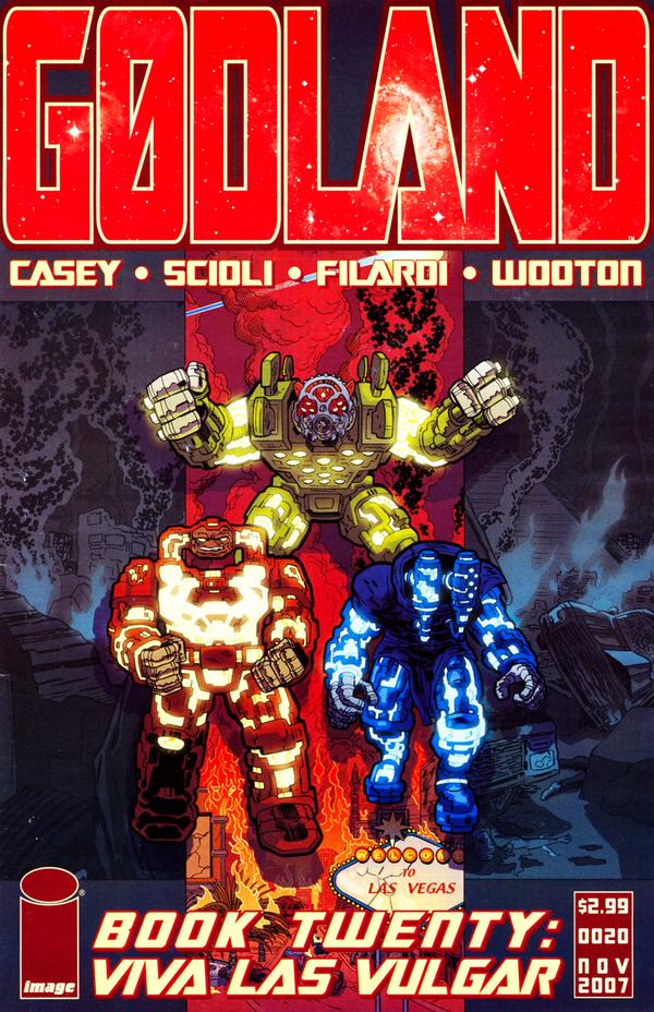 Godland #20 cover