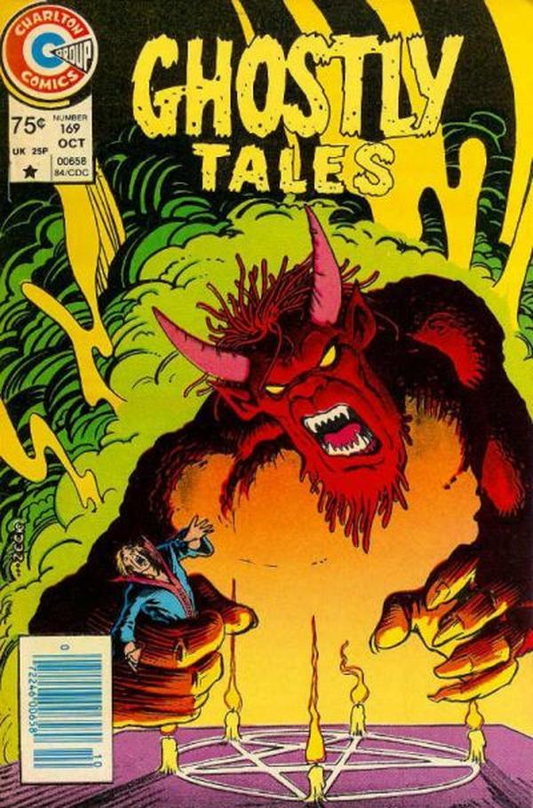Ghostly Tales #169 cover