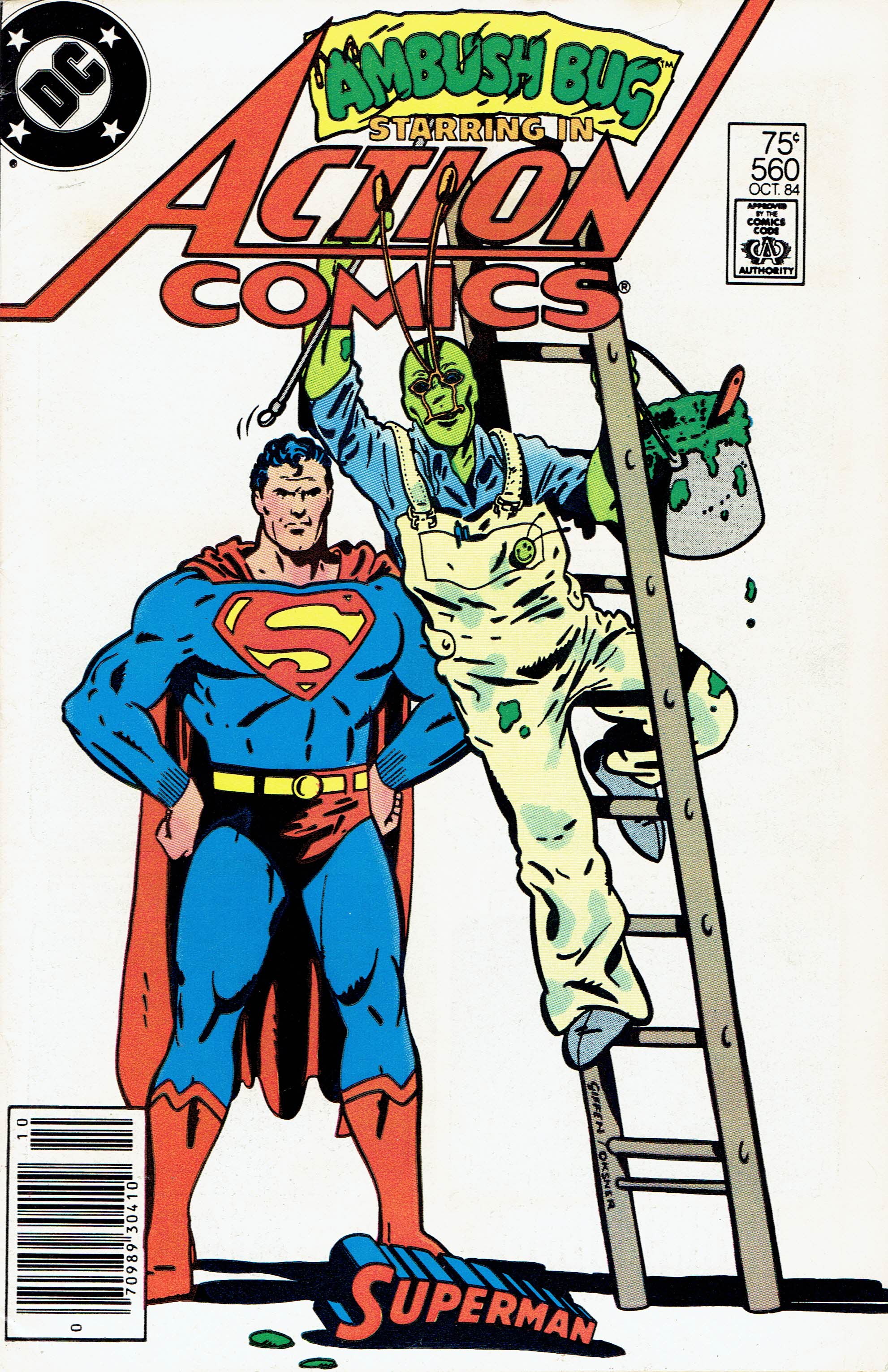 Action Comics #560 cover