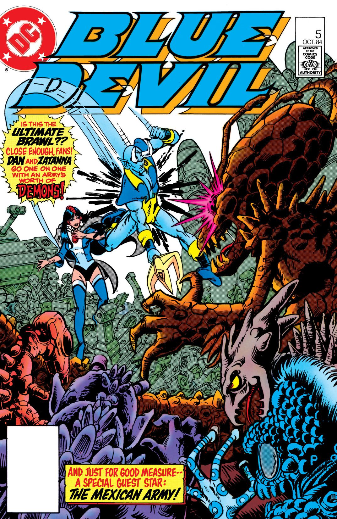 Blue Devil #5 cover