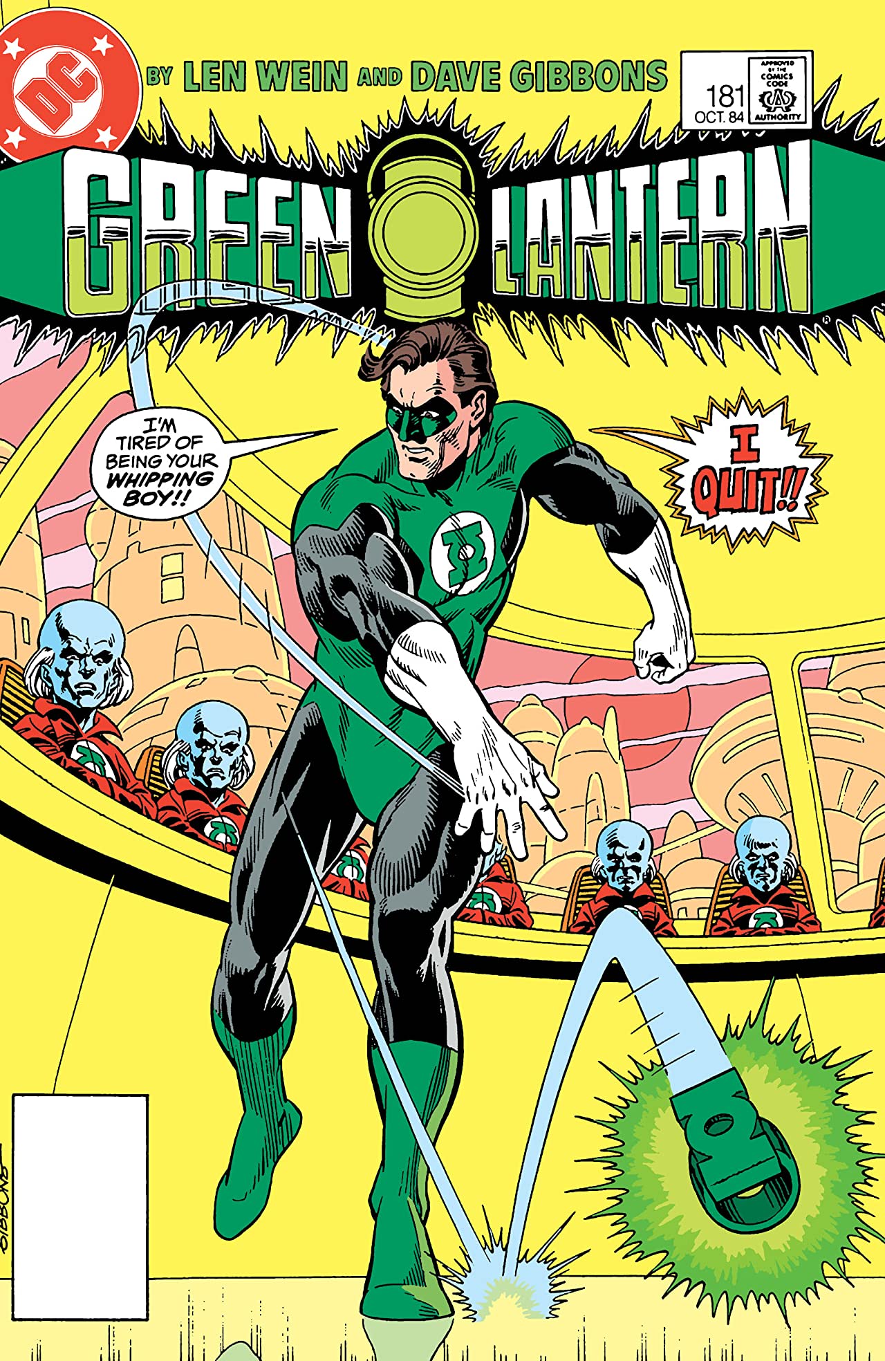 Green Lantern #181 cover