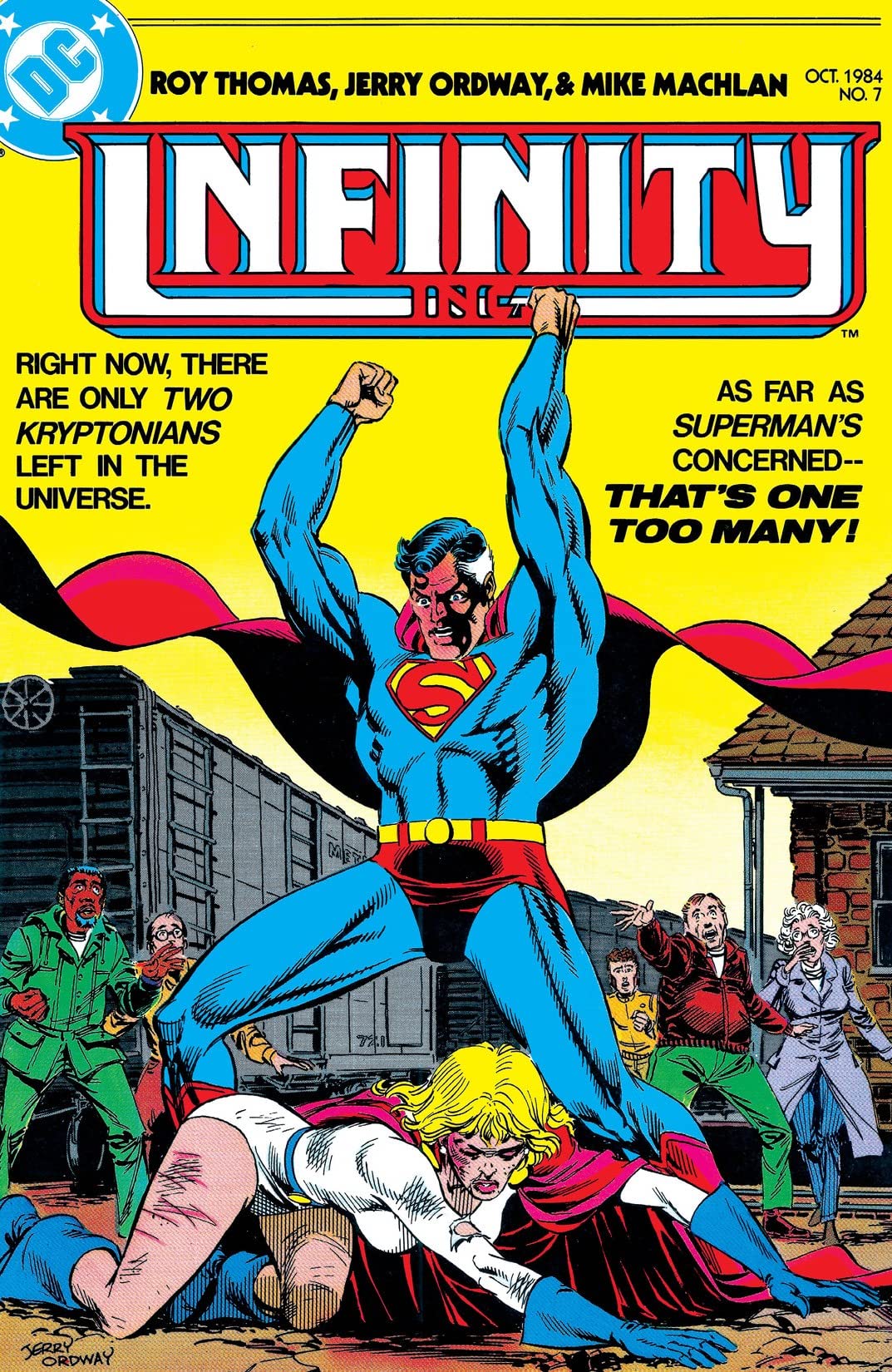 Infinity, Inc. #7 cover