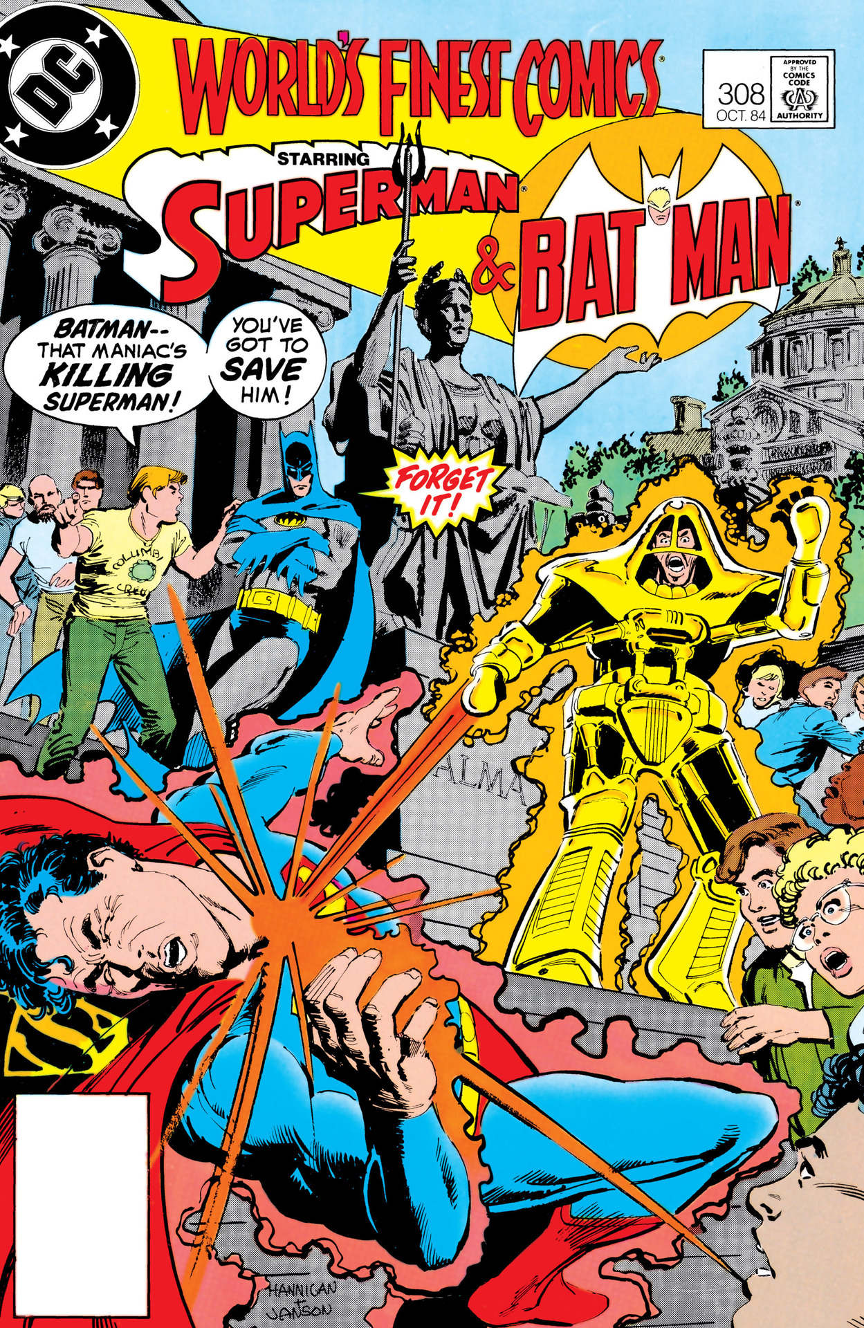 World's Finest Comics #308 cover
