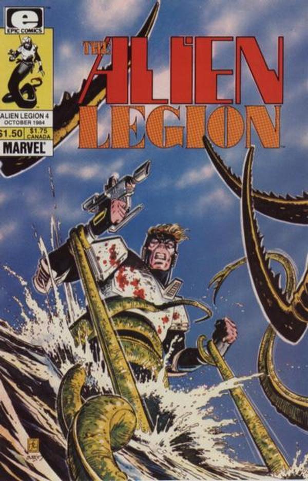 Alien Legion #4 cover