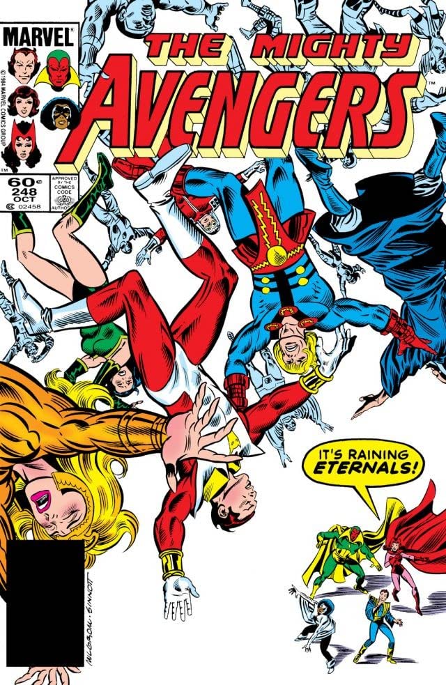The Avengers #248 cover