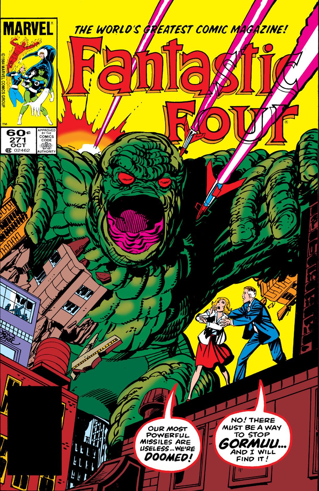 Fantastic Four #271 cover