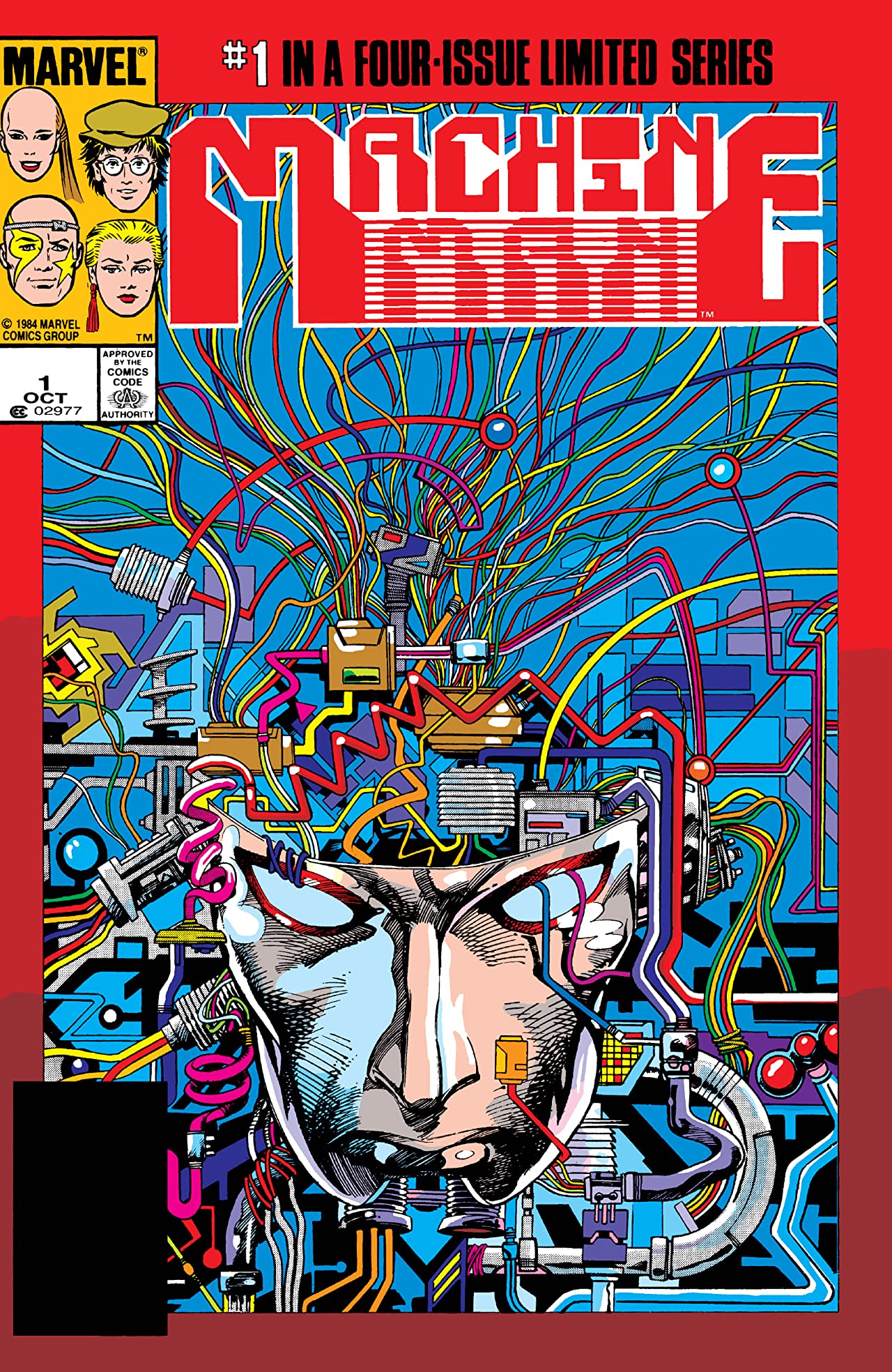 Machine Man #1 cover