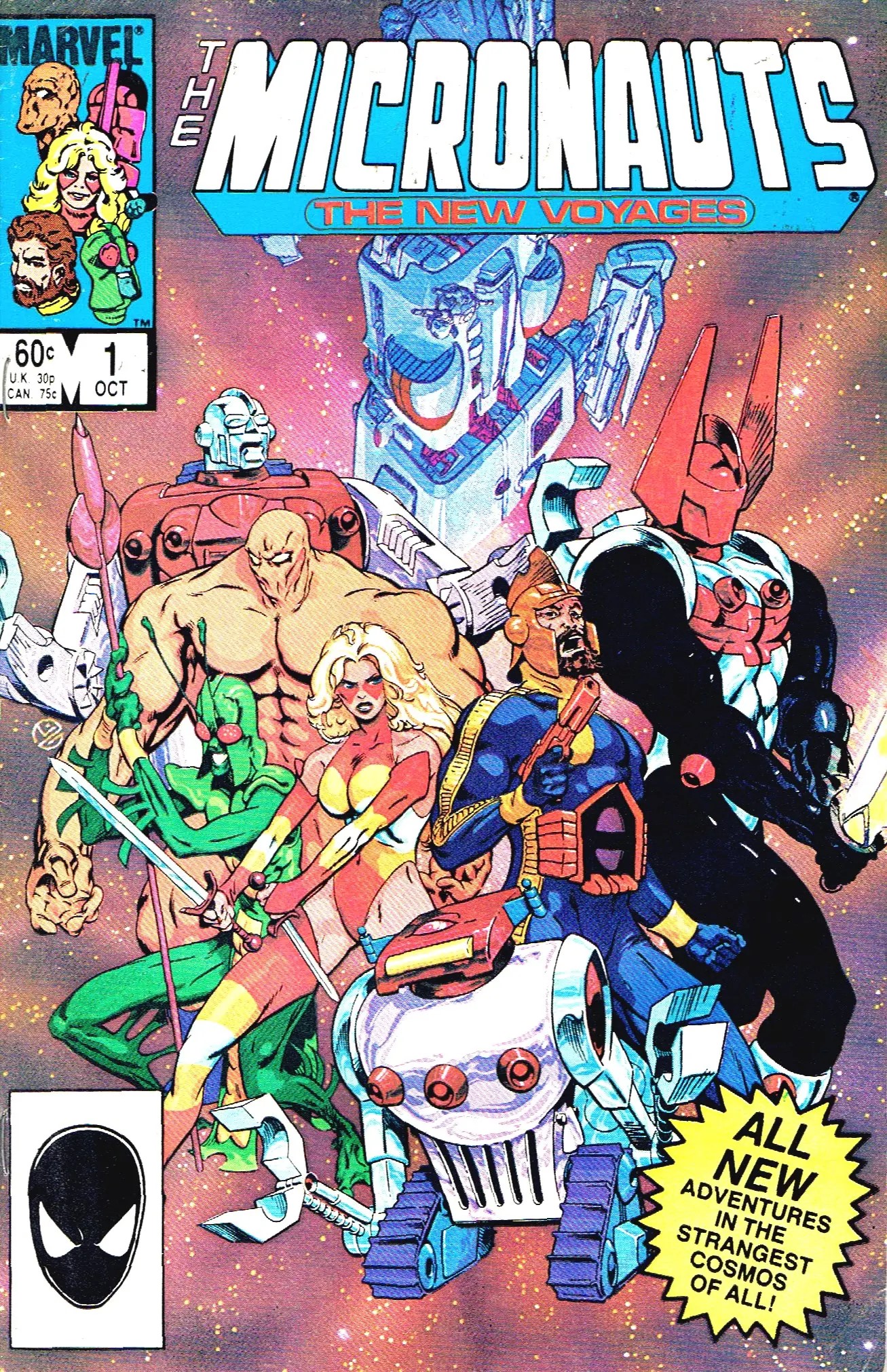Micronauts #1 cover