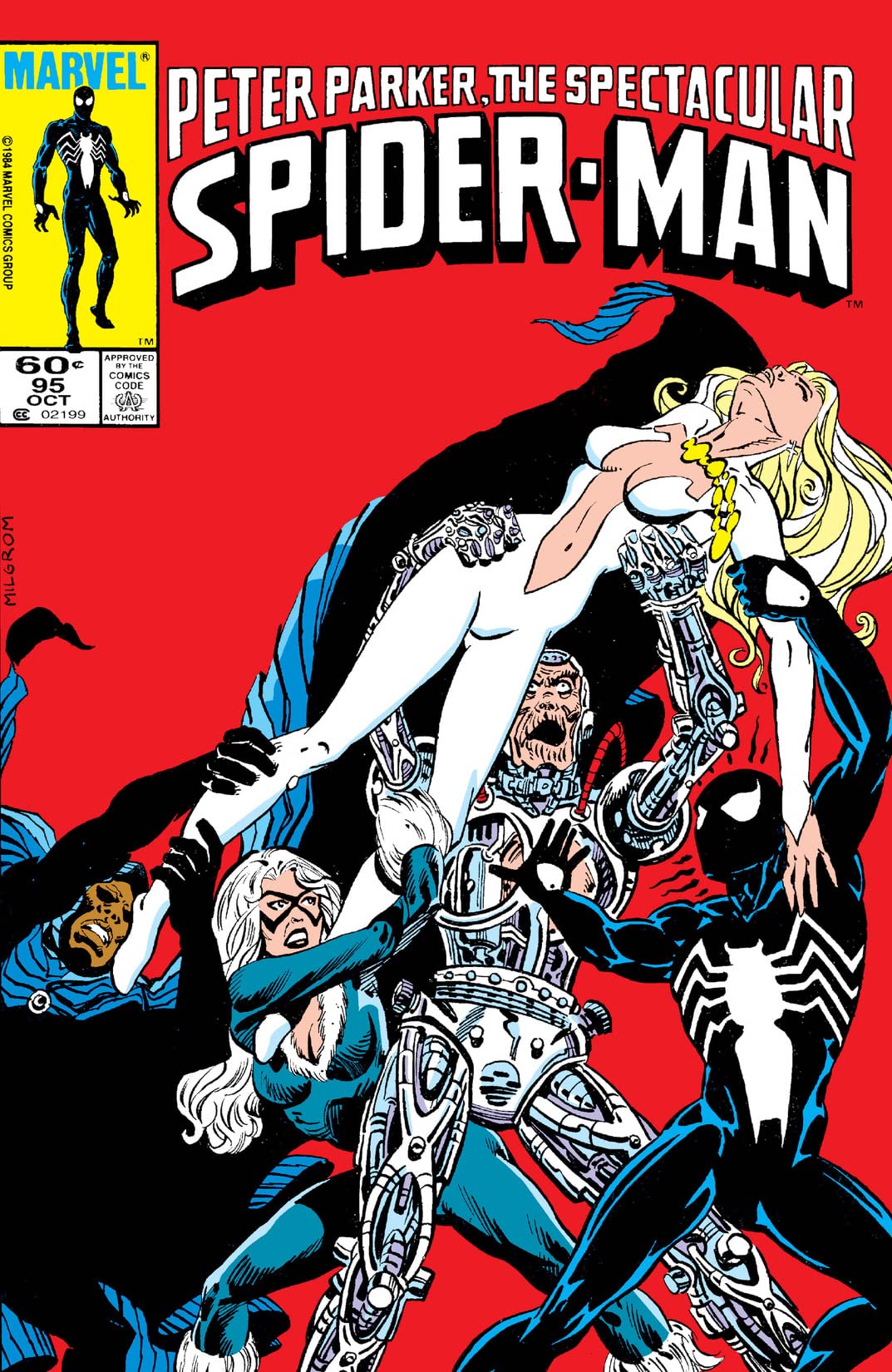 The Spectacular Spider-Man #95 cover