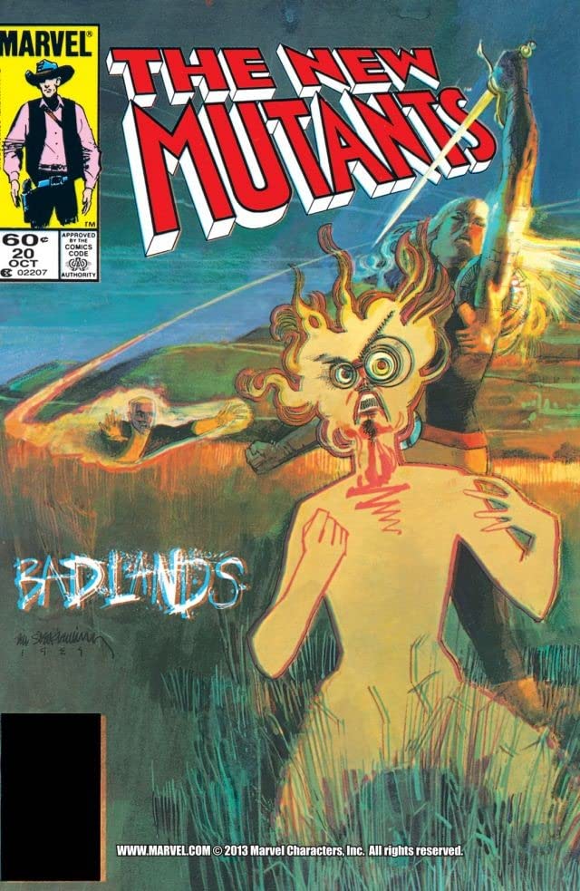 The New Mutants #20 cover
