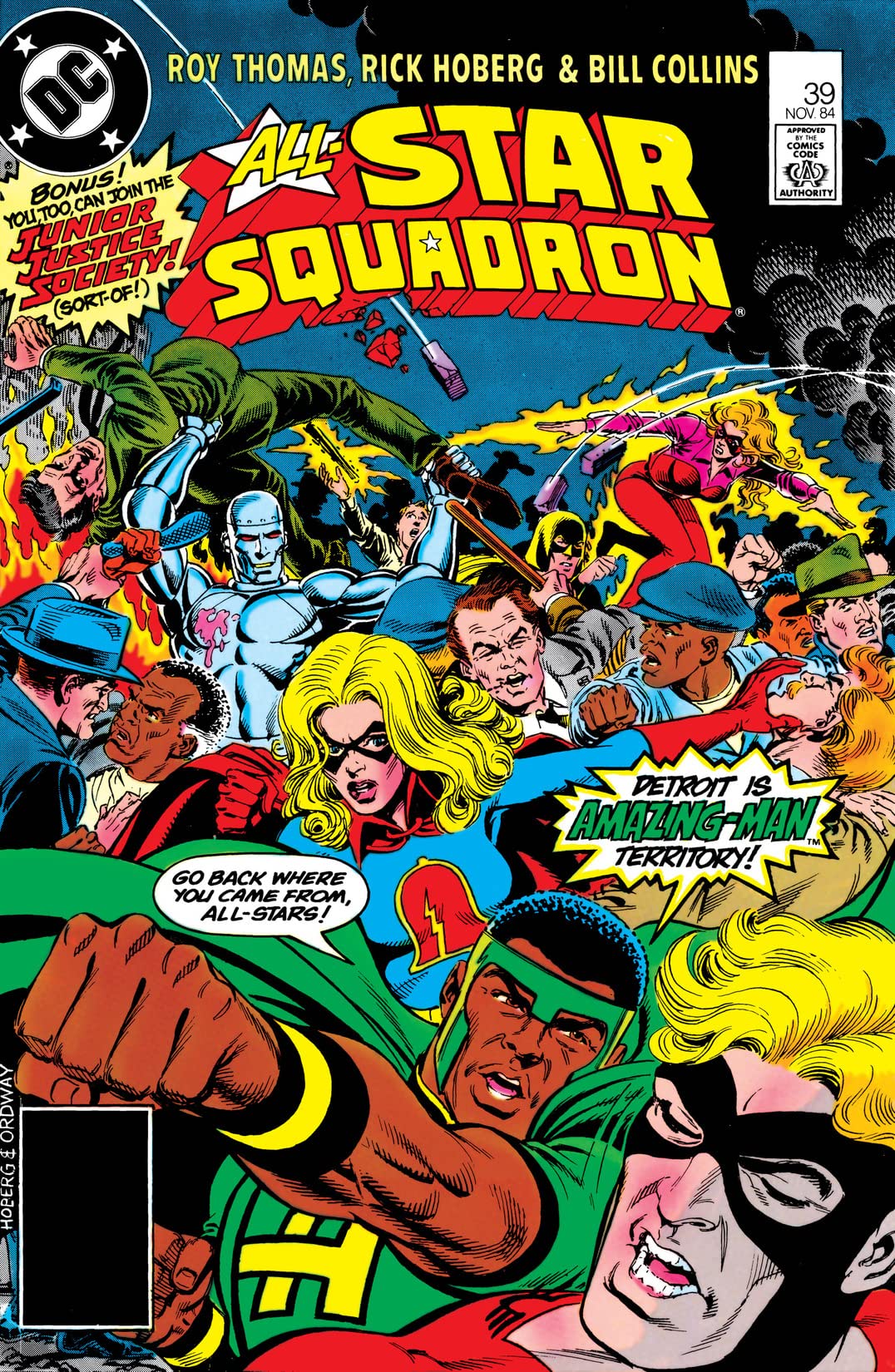 All-Star Squadron #39 cover