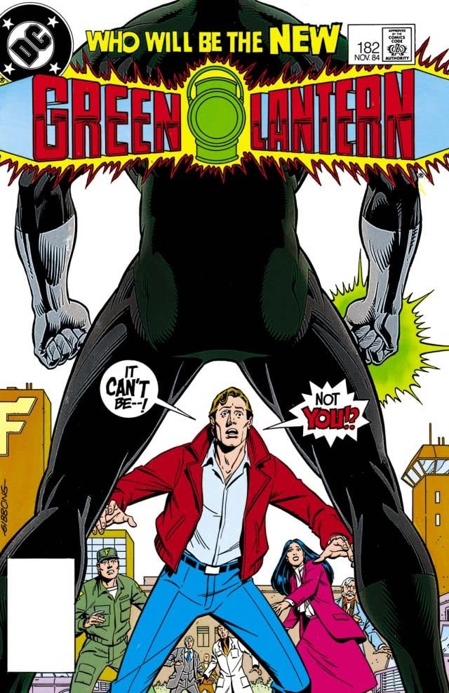 Green Lantern #182 cover