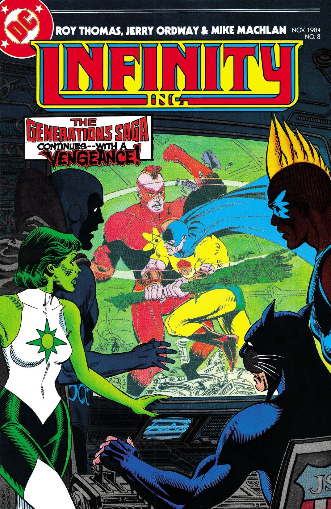 Infinity, Inc. #8 cover