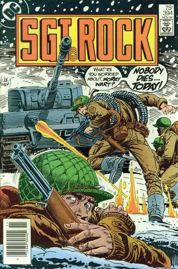 Sgt. Rock #394 cover