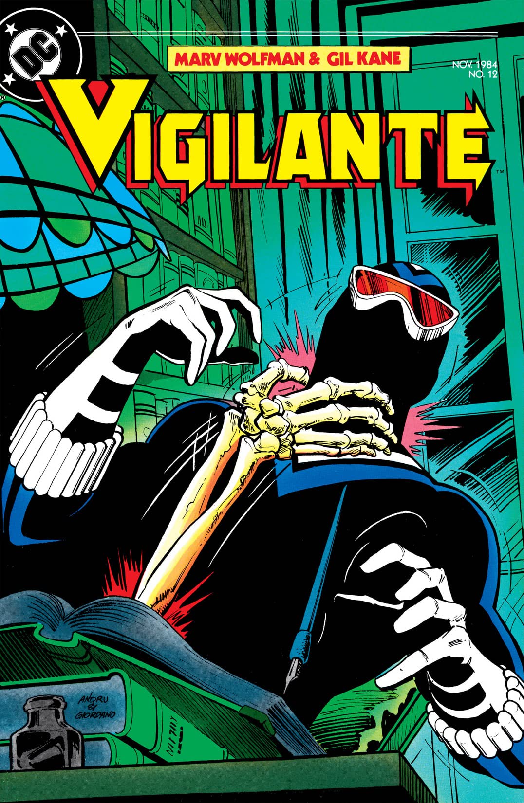 The Vigilante #12 cover