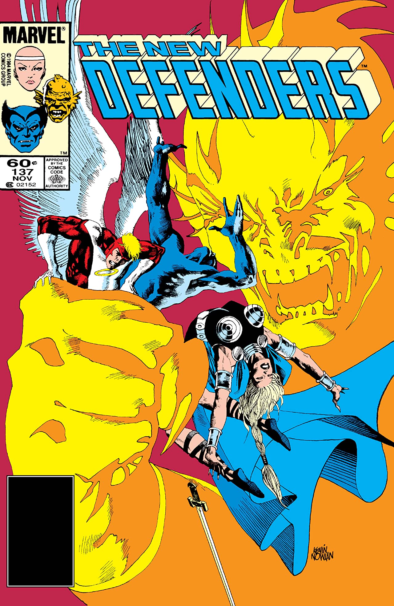 The Defenders #137 cover