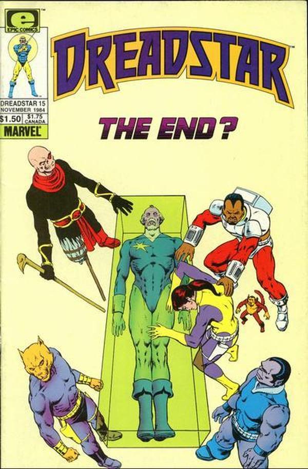 Dreadstar #15 cover