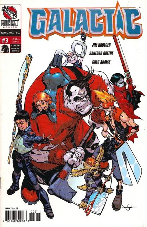 Galactic #3 cover