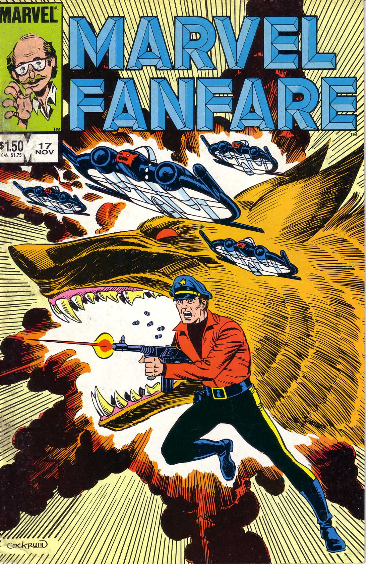 Marvel Fanfare #17 cover