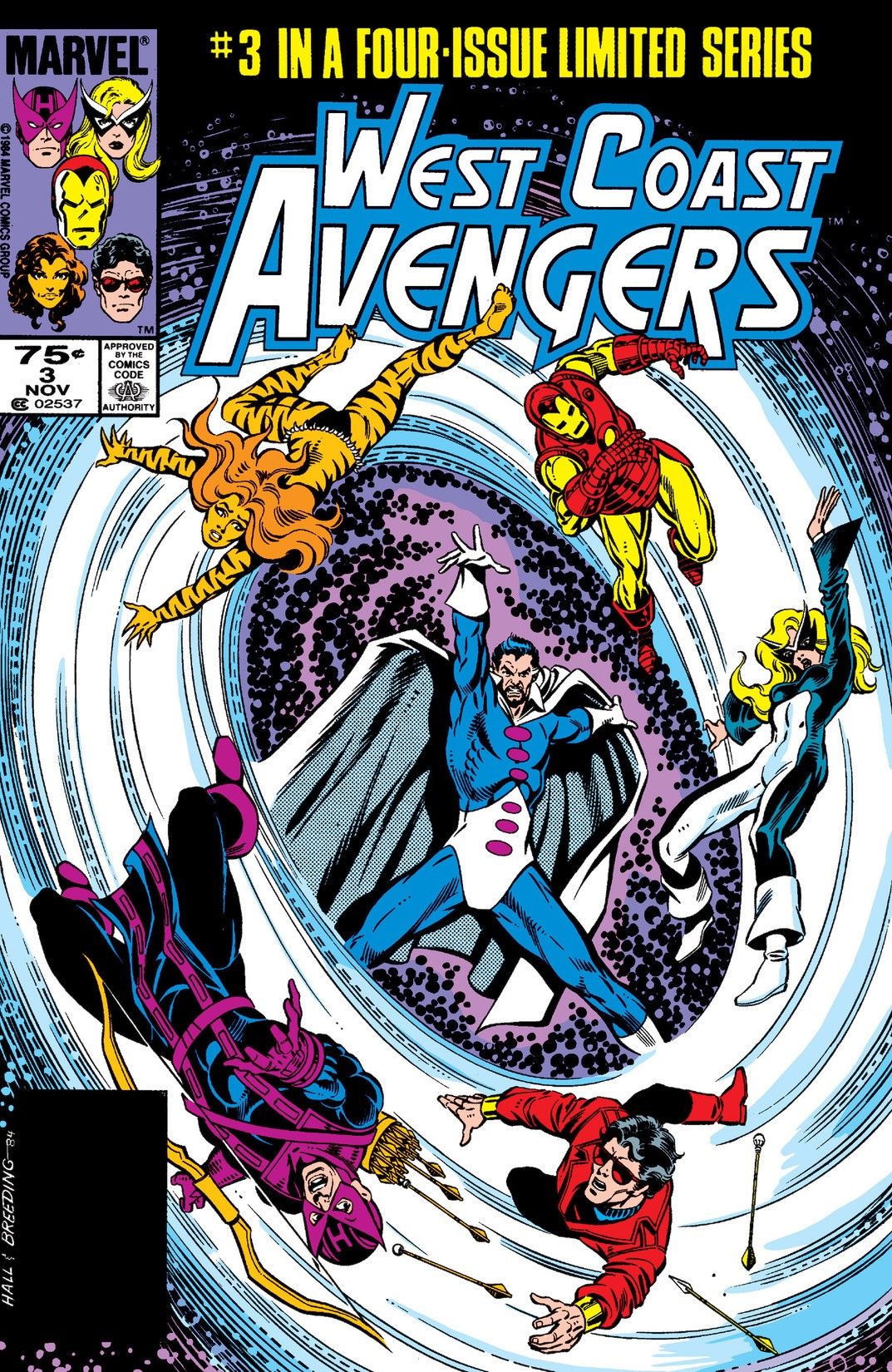 West Coast Avengers #3 cover